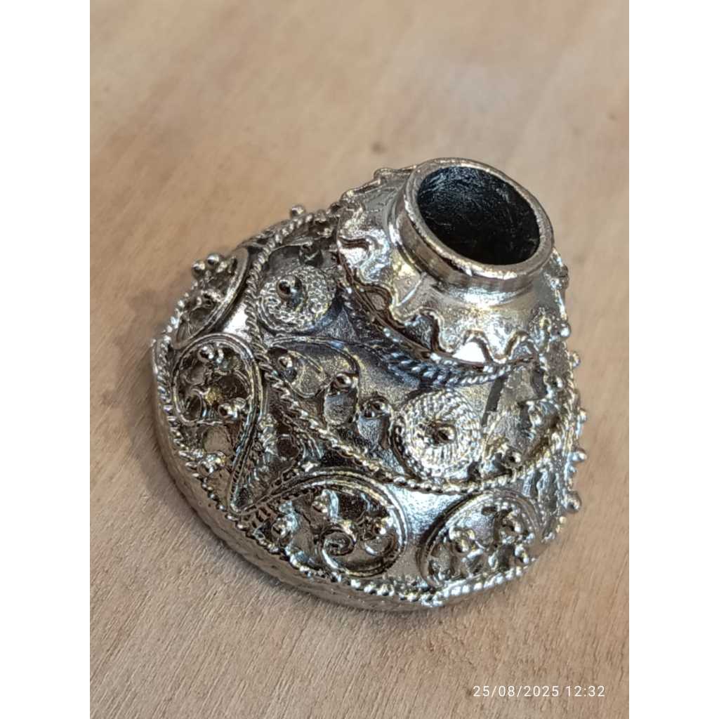 Mendak Selut Keris Melayu warna Perak - Besar Murah