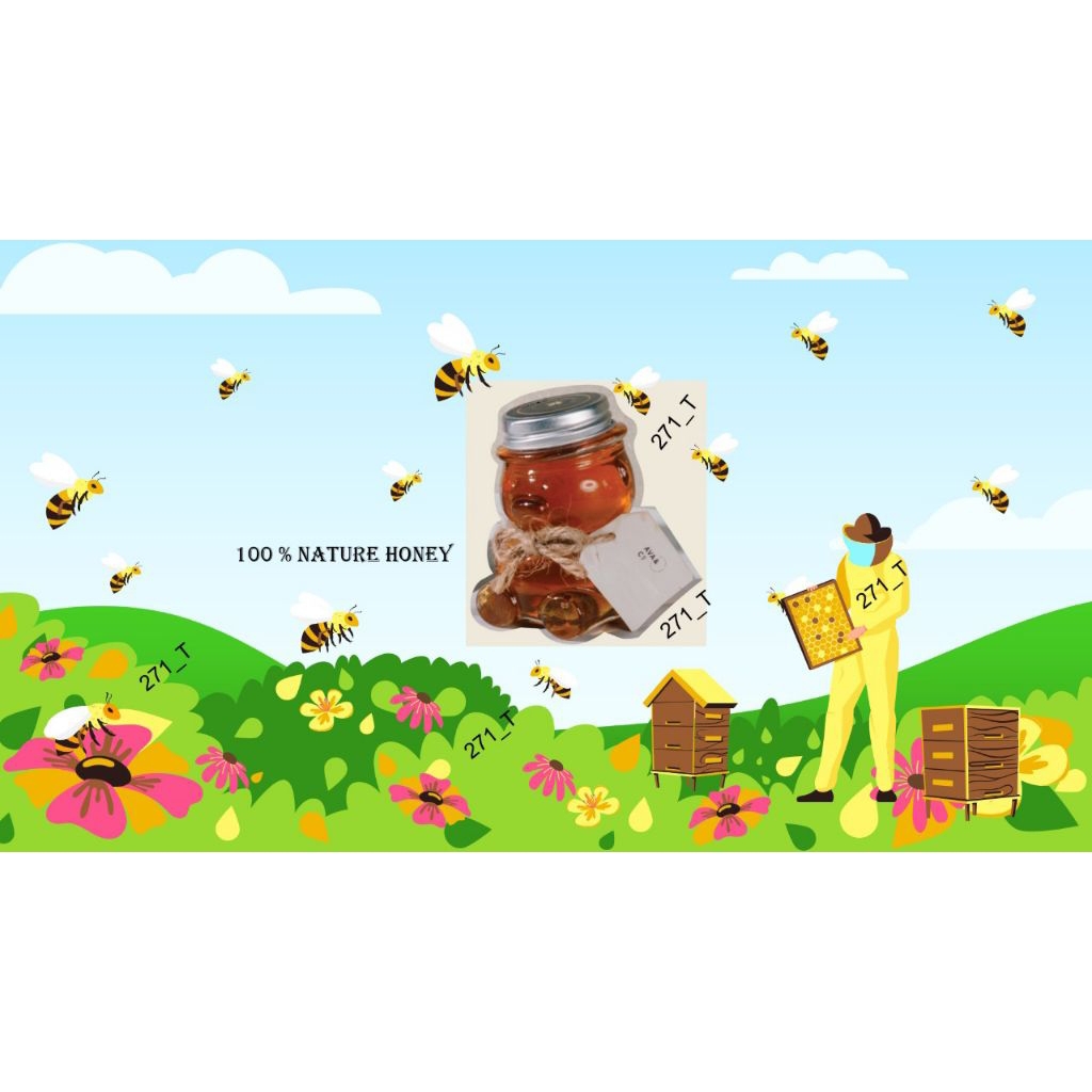 

Madu Alami-Botol Unik