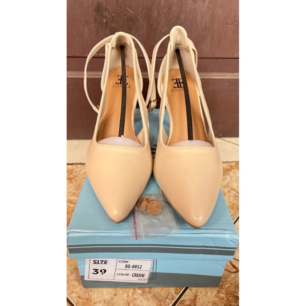 ELLORA Sepatu Heels Wanita Pesta