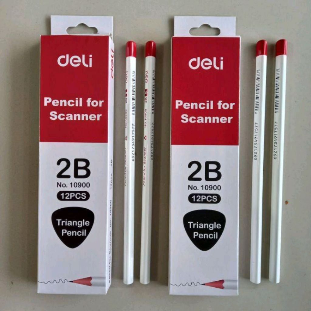 

Pensil Kayu_Pencil Deli_No.10900 Triangle Segitiga_Original