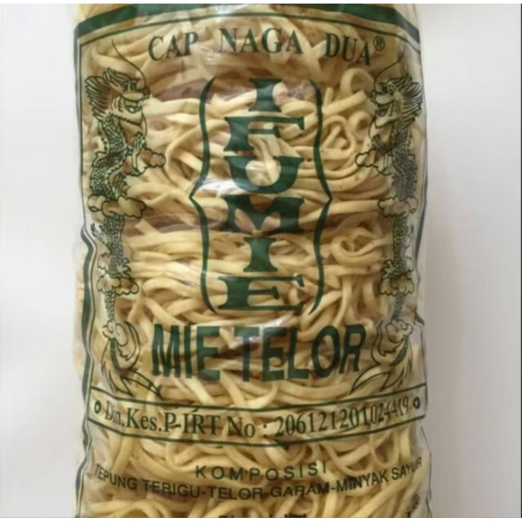 IFUMIE MEDAN CAP NAGA DUA/MIE TELUR 500gram Code-012