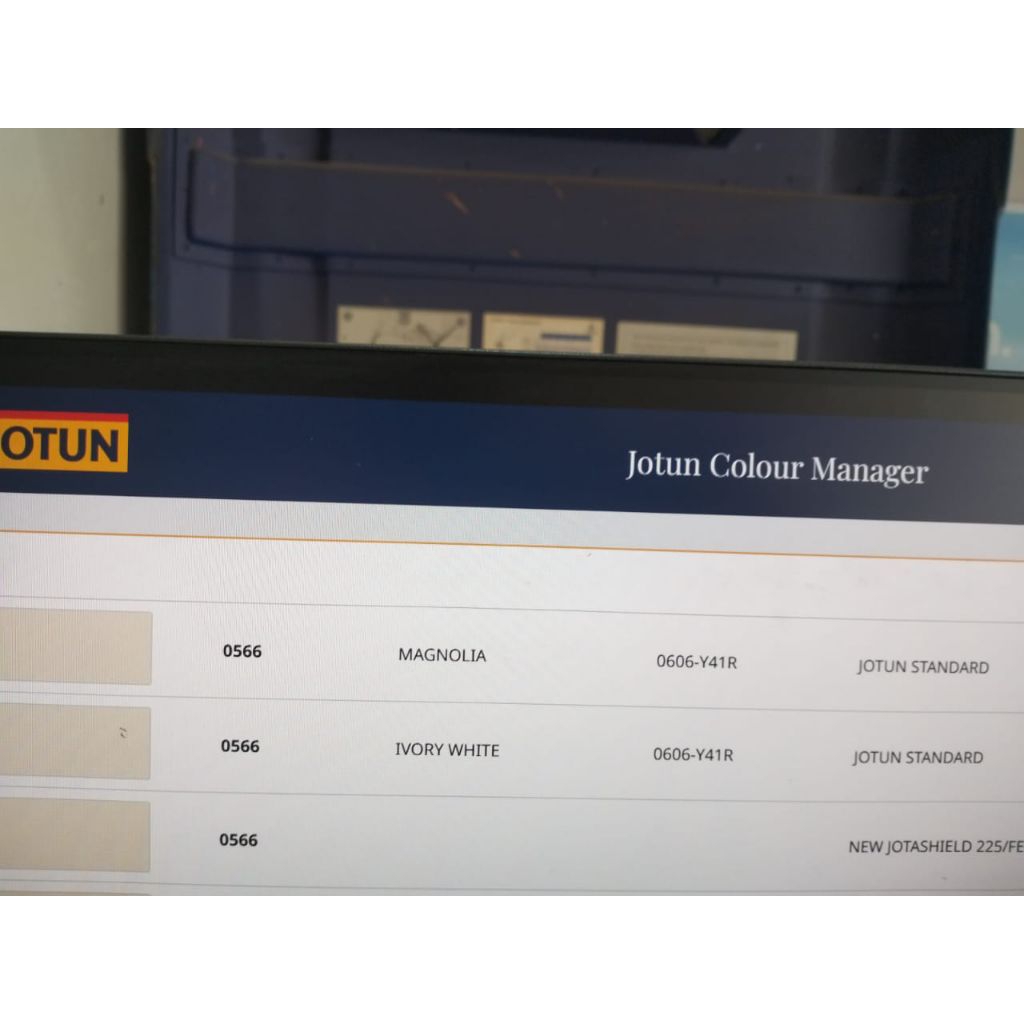 jotun Majestic pure colour 0566 magnolia pail