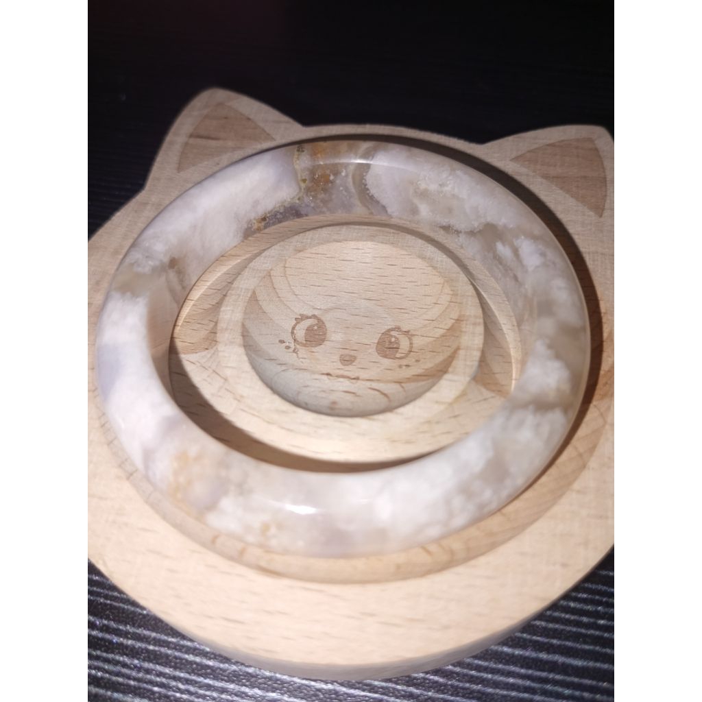 Bangle Sakura Agate 54 mm