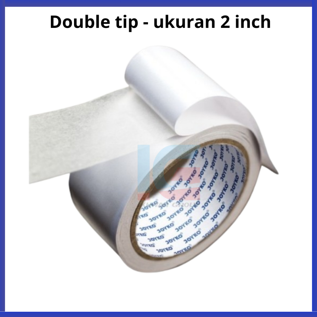 

Double Tip ukuran 2 inch untuk kertas dan serbaguna