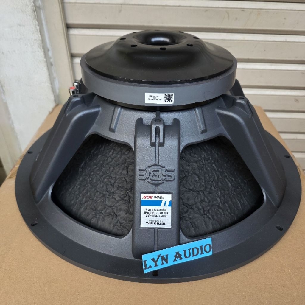 SPEAKER SUBWOOFER ACR DELUX 18700 MK1 DLX SPEAKER 18 INCH ORIGINAL