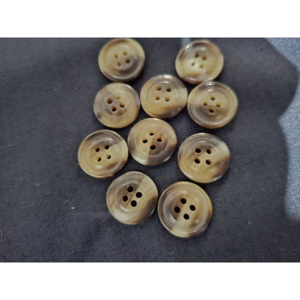 kancing corak macan  15 mm