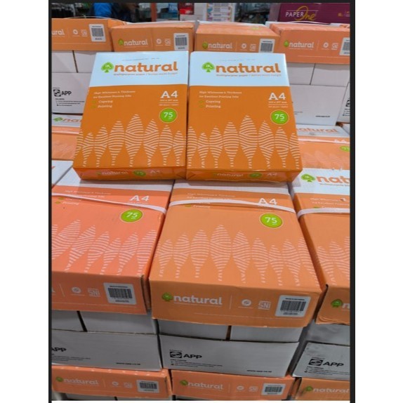 

TBMO ( 1 DUS ) KERTAS HVS NATURAL A4 75 GRAM / HVS A4