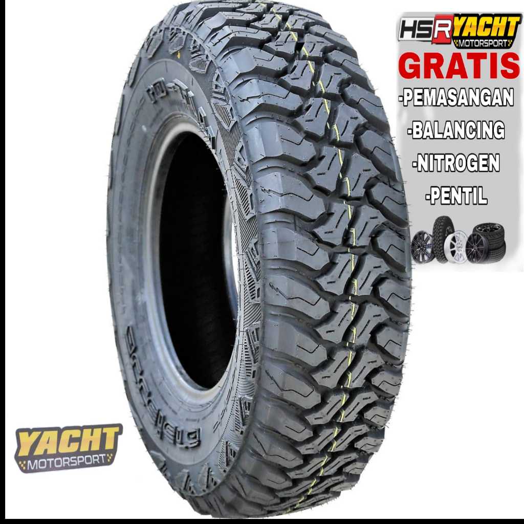 ban mobil cangkul ring 16 ukuran 235  85  r16 ban tubles semi offroad tahun baru