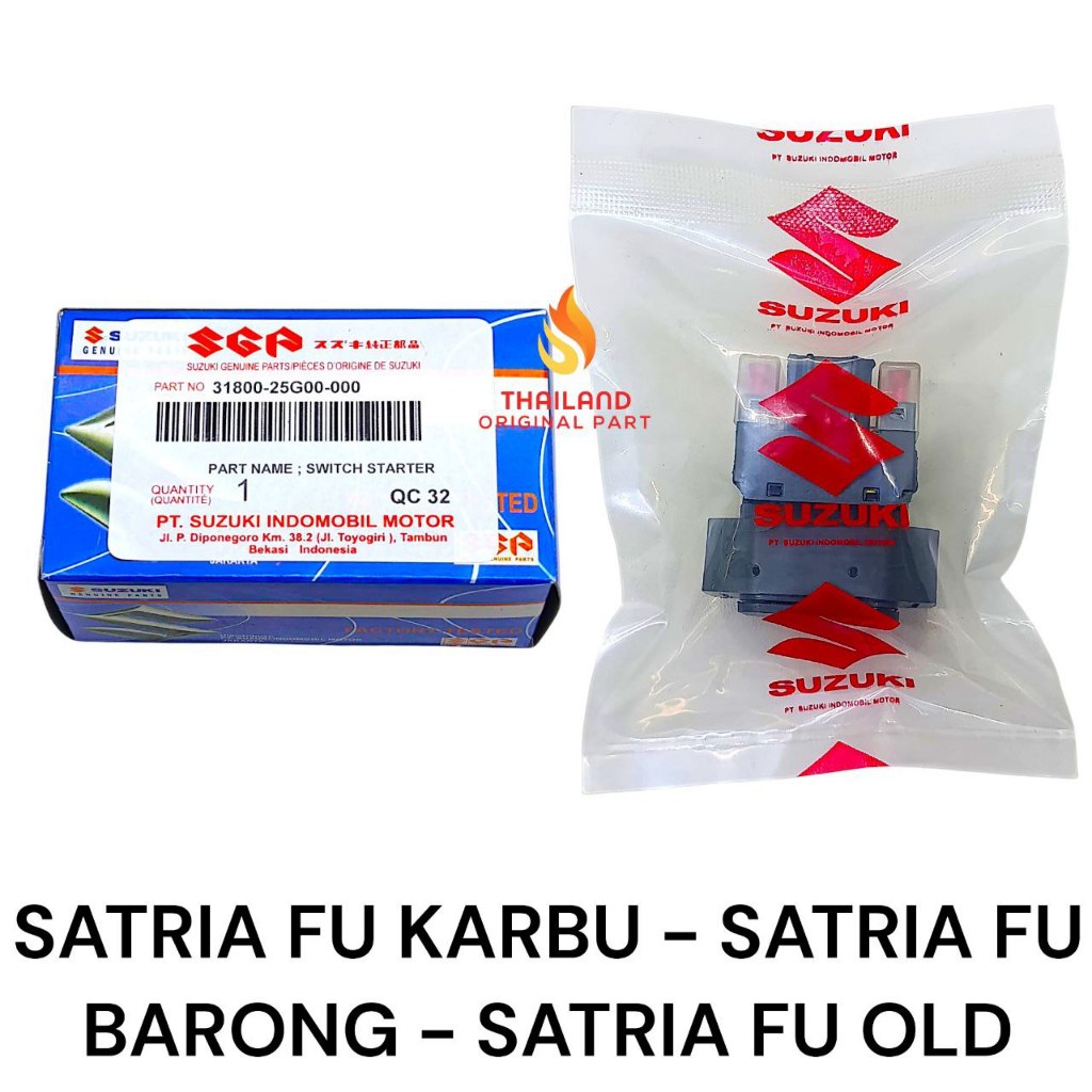 Bendik Switch Stater Satria Fu Karbu Original Satria Fu Barong / Satria Fu Old Original Suzuki KD32