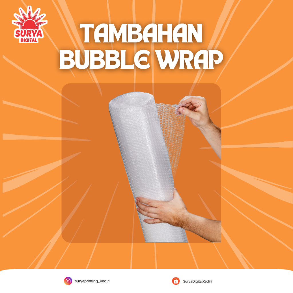 

Bubble Wrap Extra Packaging