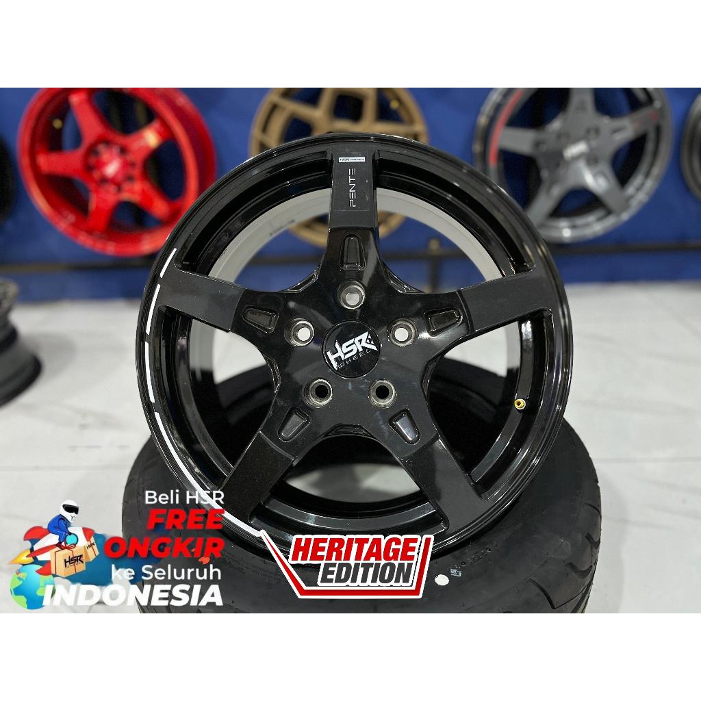 velg mobil innova brv rush ring 16 type hsr palang5 black