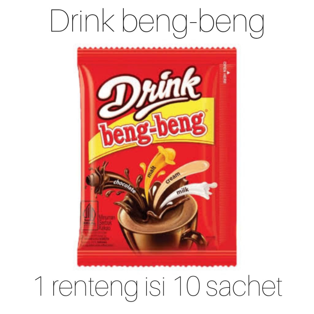 

Drink beng beng 1 renteng 10 sch