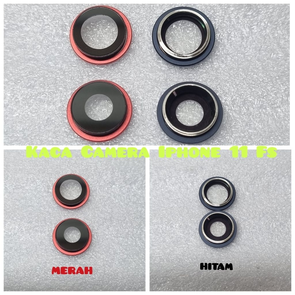 Kaca Kamera + Ring Iphone 11 FS Fullset (Original Produk)