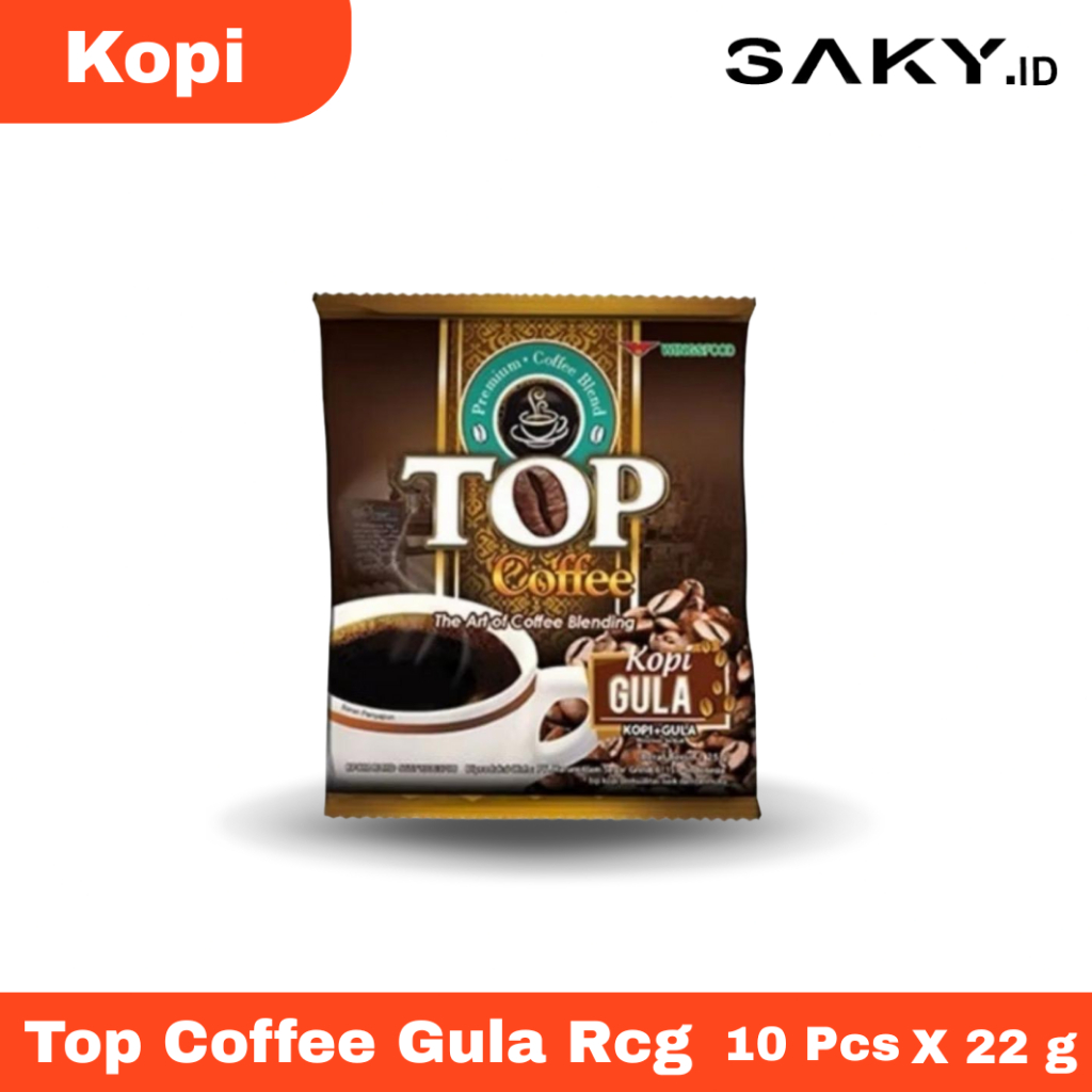 

TOP Coffe + Gula 1 Renceng 10 Sachet