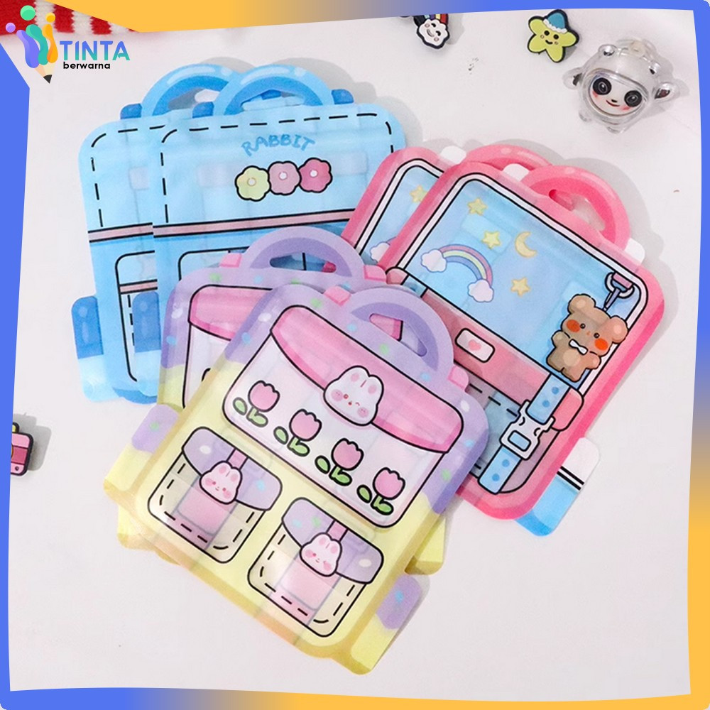 Plastik Ziplock Tas Sekolah Bingkisan Ultah / Kantong Klip Souvenir / Goodie Bag Kecil Zip Lock / Ha