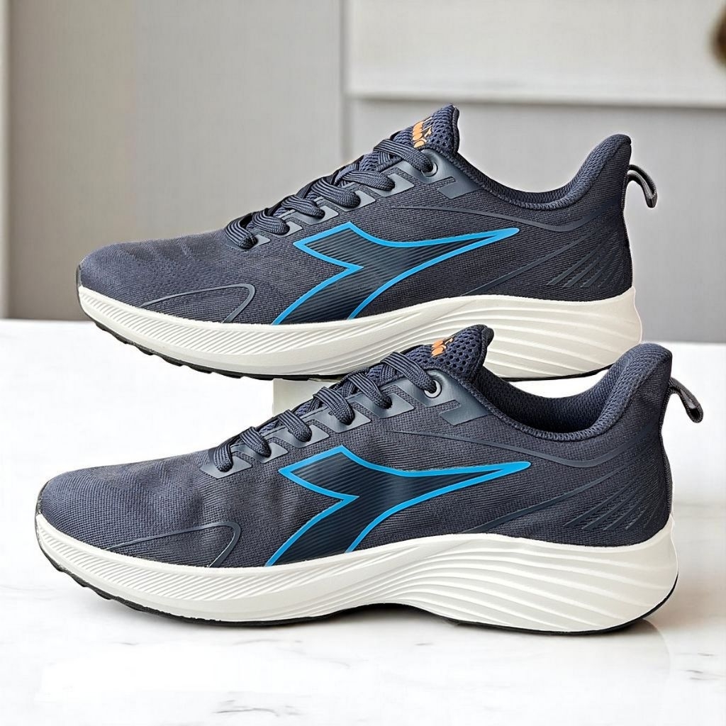 DIADORA MISTY NAVY SEPATU DIADORA ORIGINAL, SEPATU OLAHRAGA DIADORA SEPATU RUNNING DIADORA SEPATU OL