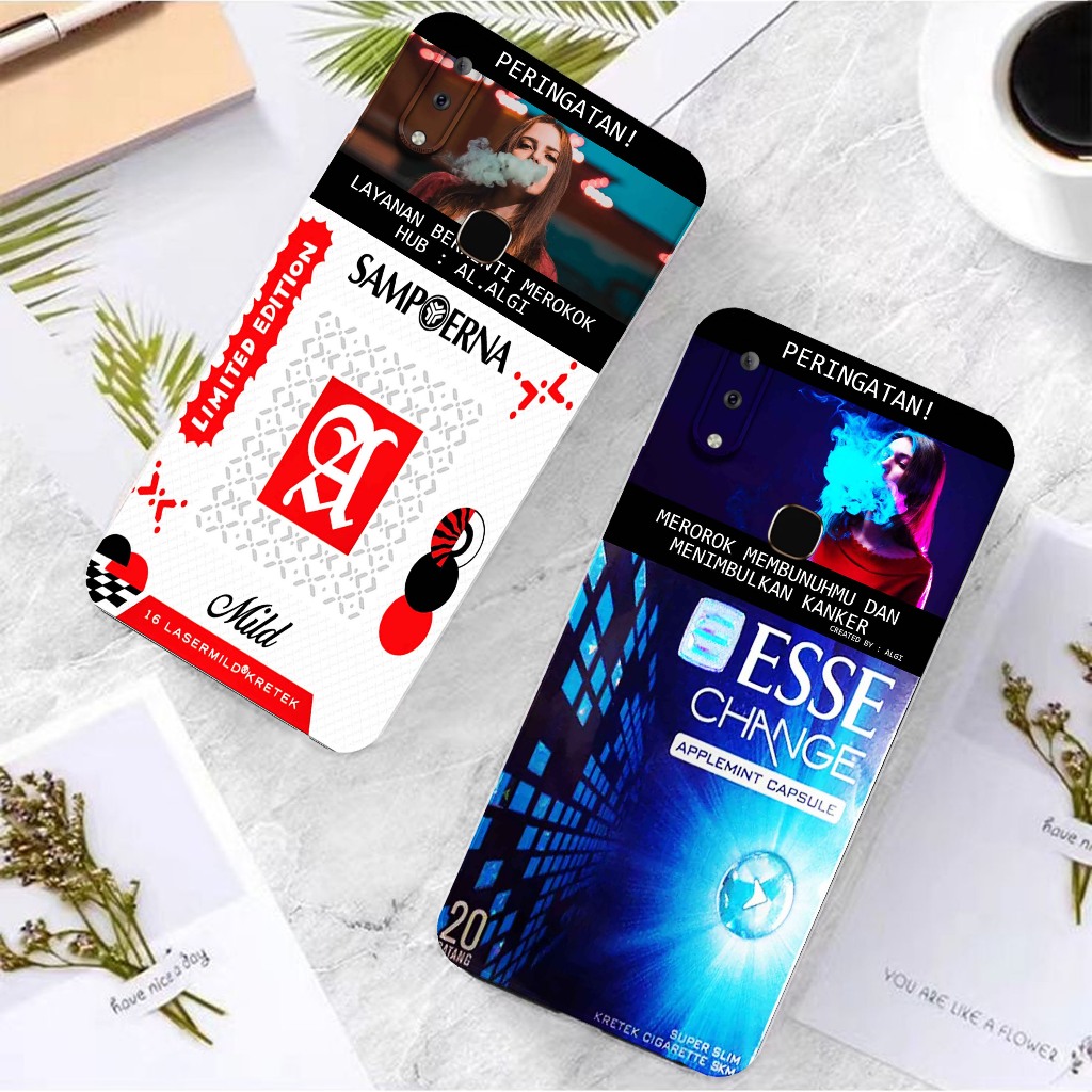 Softcase Untuk Vivo V9 / Y89 - Softcase Gambar Fashion Printing { Rokok Limited Edition Terbaru } - 
