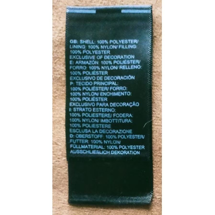 

tag label merek (care) label tag tnf (thenorthface)