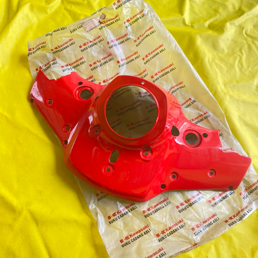 batok kepala Bawah Kawasaki Kaze kaze-R original KGP warna merah