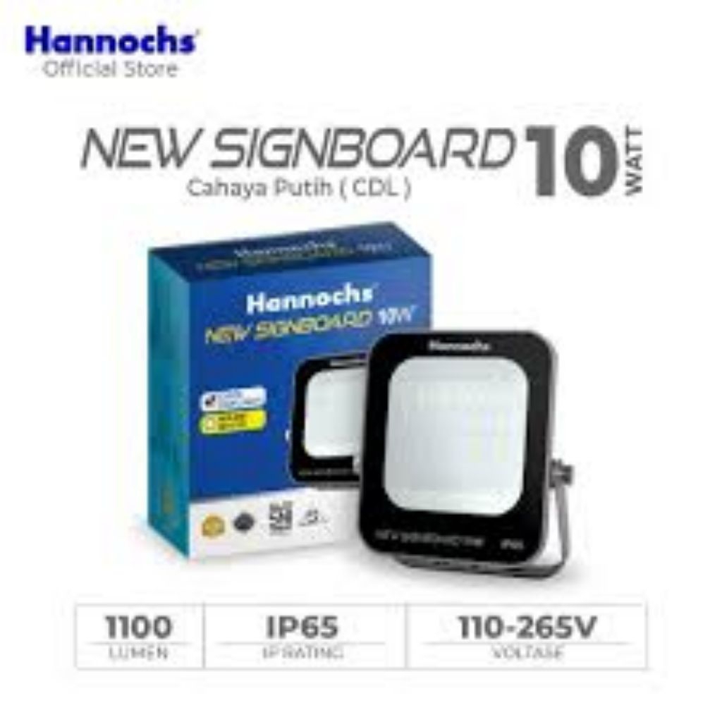 LAMPU SOROT HANNOCHS 20W 30W 50W P/K - LAMPU SOROT OUTDOOR KUALITAS BAIK
