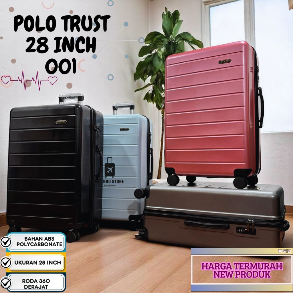 Koper Polo 28inchi Jumbo Bahan PC ( CARGO )