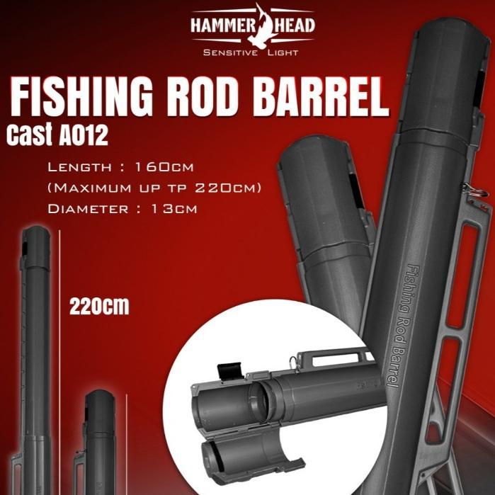 HAMMERHEAD Rod Barrel A012 Hard Case Bahan Kuat