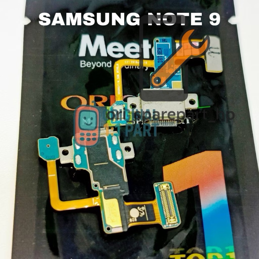 Papan Cas / Konektor Charger Samsung NOTE 9 N960 + Mic Ori 1:1 Full IC