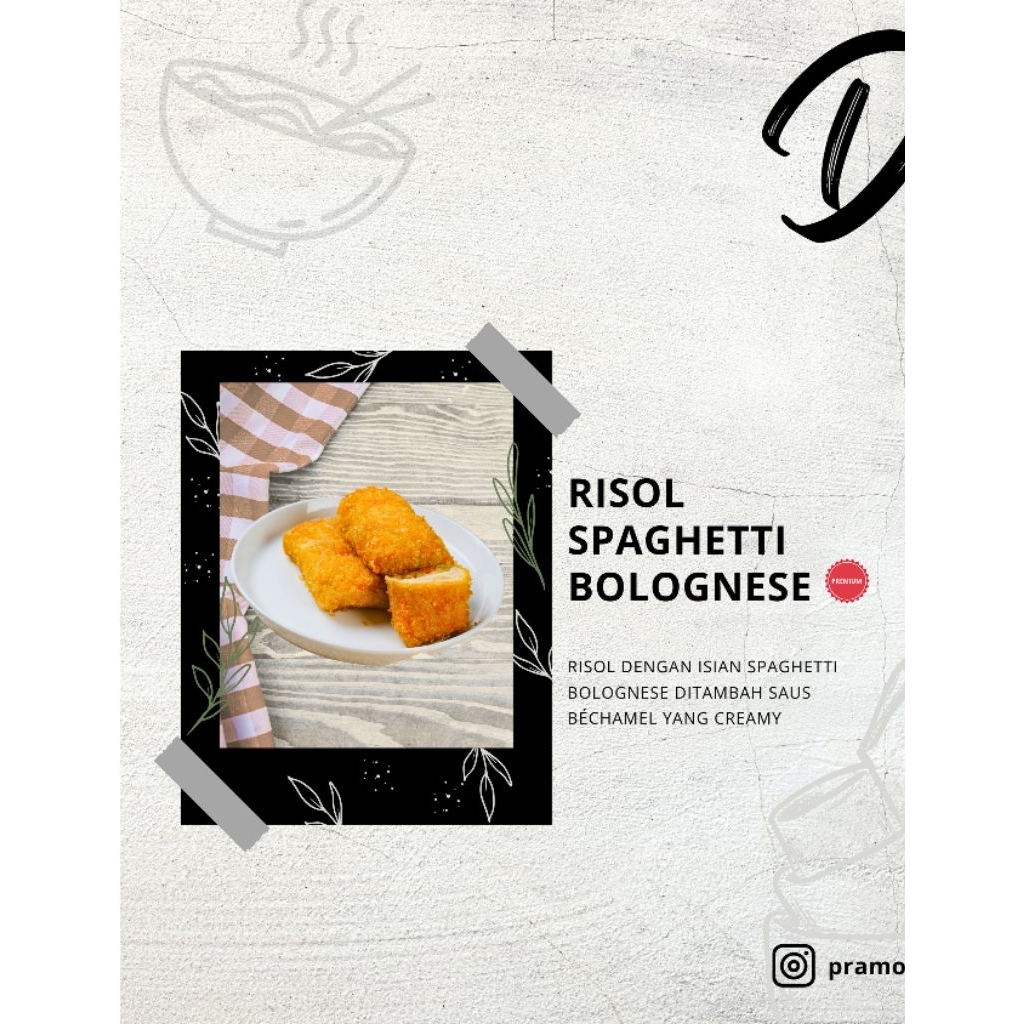 

Risol Sphagetti Bolognese Premium