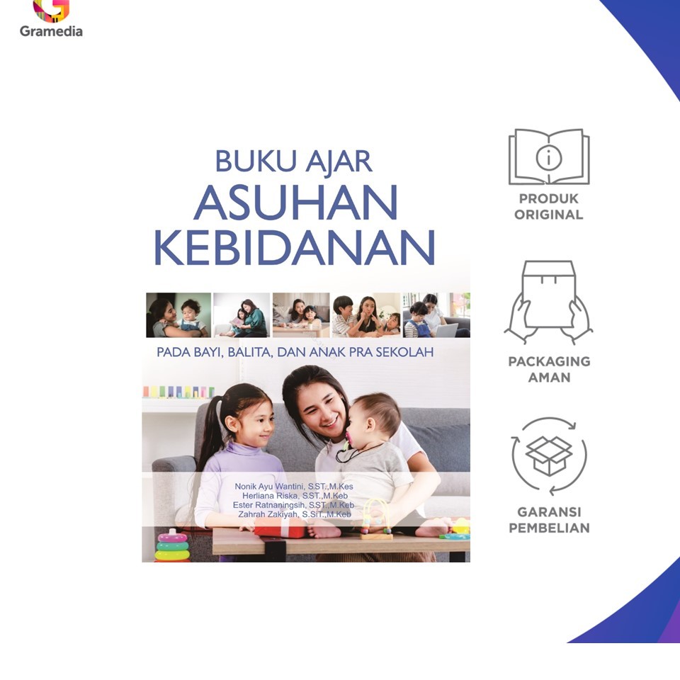 (Original) Gramedia Mall Pekanbaru - BUKU AJAR ASUHAN KEBIDANAN PADA BAYI, BALITA, DAN ANAK PRASEKOL