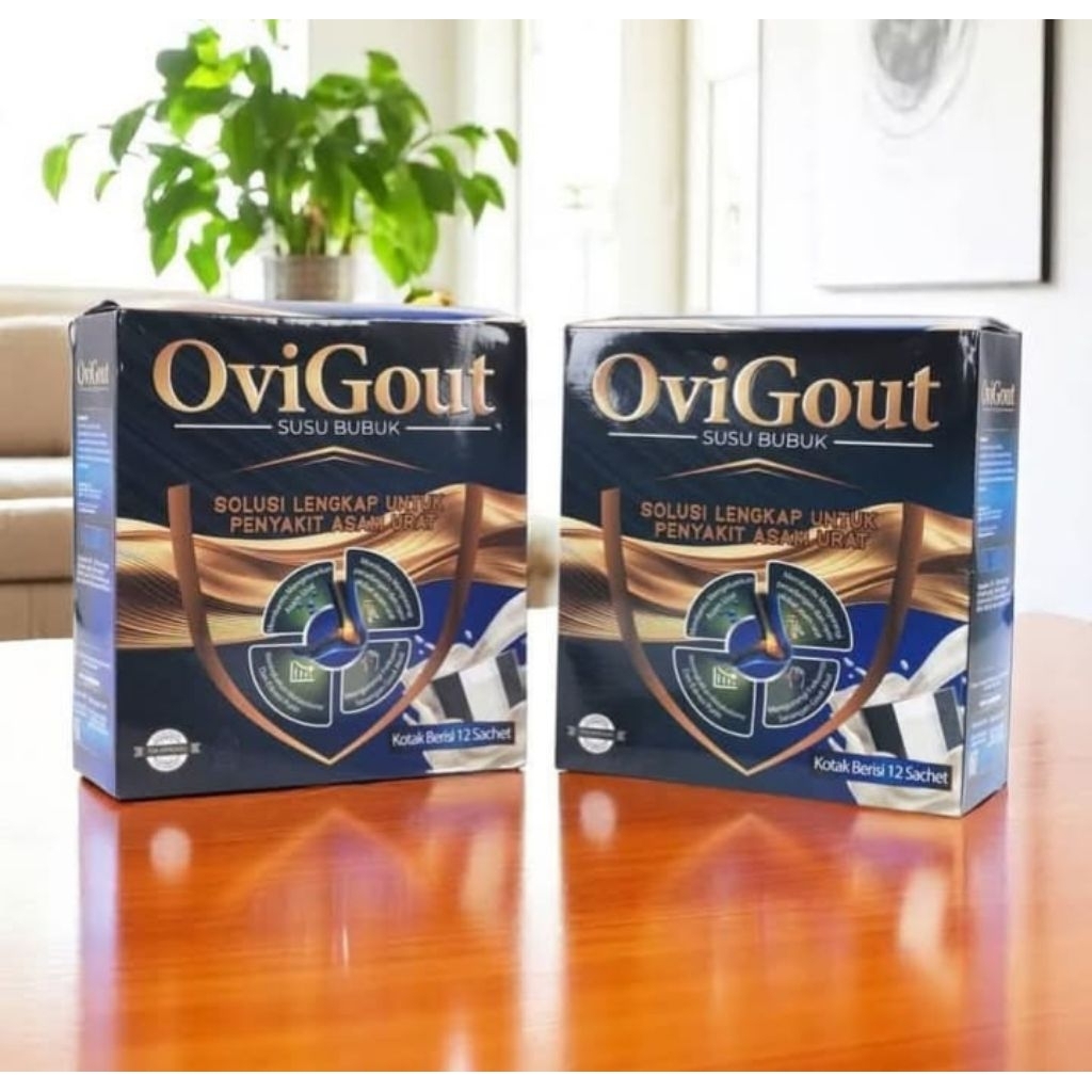 

2 BOX SUSU OVIGOUT ORIGINAL TURUNKAN KOLESTROL & ASAM URAT ATASI NYERI TULANG SENDI