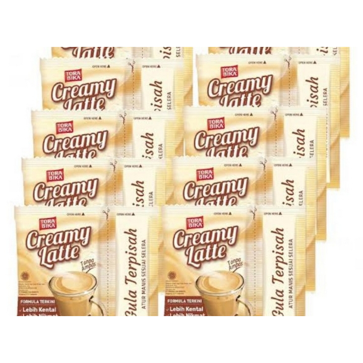 

Creamy Latte 1 Renceng Isi 10 Sachet Berat 22 Gram