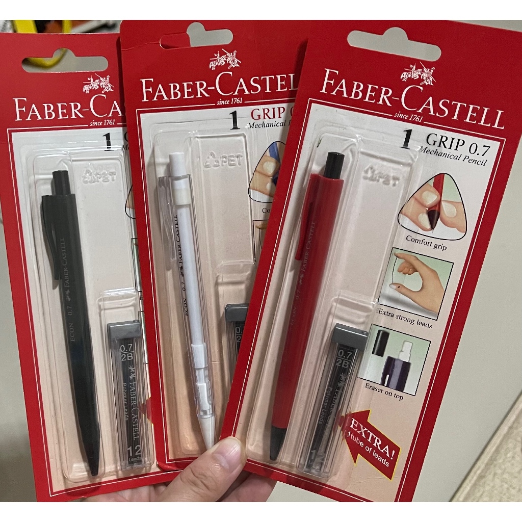 

pencil faber castell + refill