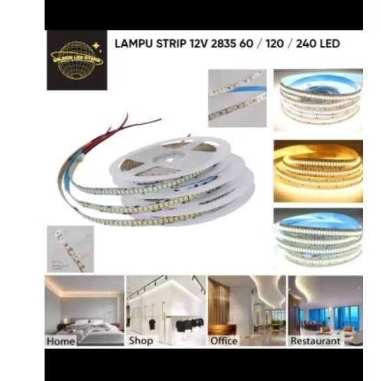 LED STRIP 2835 240LED 12V LED SMD 3 WARNA
