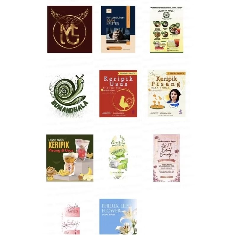 design foto banner pamflet brosur canva