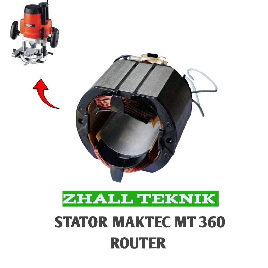 Stator Untuk Maktec MT 360 Mesin Router Kayu Maktec MT 360