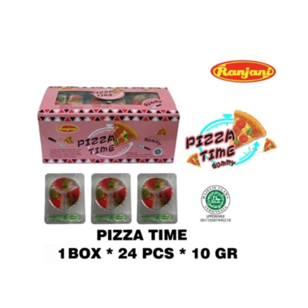 PIZZA TIME/PERMEN LUNAK/PRODUK RANJANI
