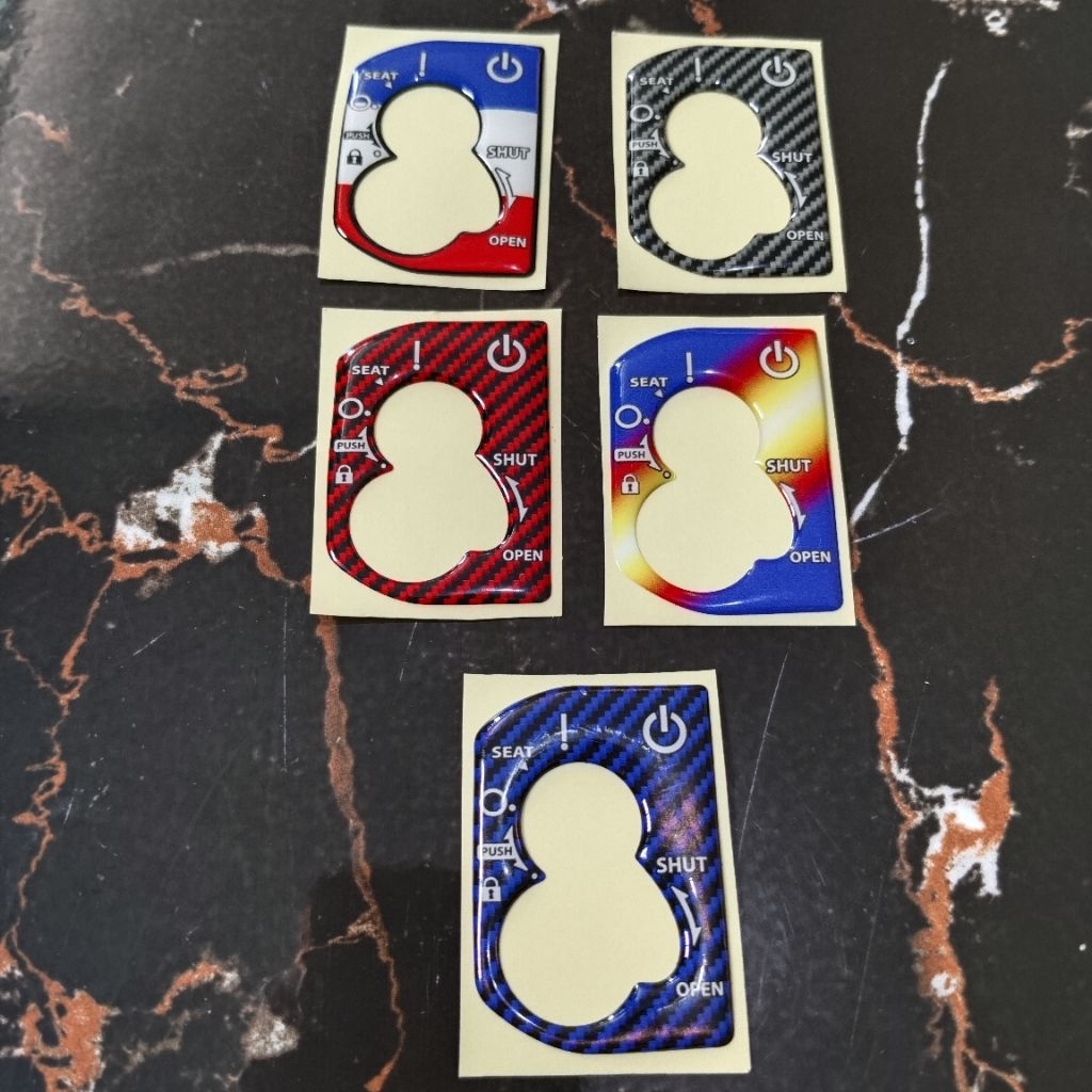 EMBLEM TIMBUL KUNCI KONTAK BEAT DELUXE BEAT NEW