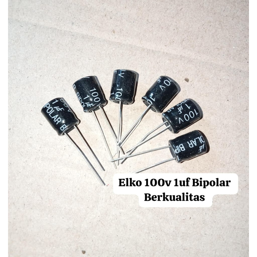 Elko 100v 1uf BIPOLAR Original