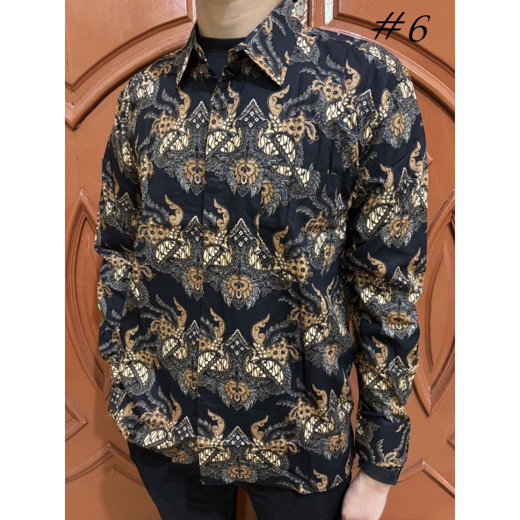 ✨Baju Batik Pria Terbaru | Kemeja Modern Kerja & Pesta