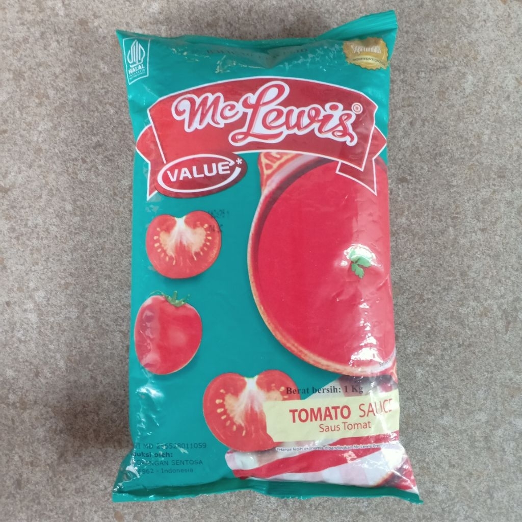 

Mc Lewis Saos Tomat 1 kg