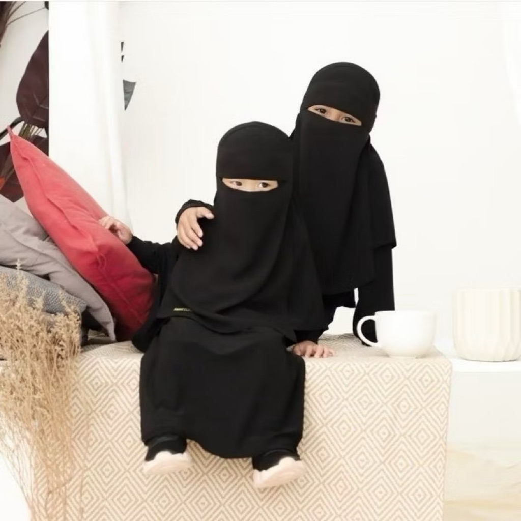 Cadar Bandana anak | Niqob anak | niqab bandana anak