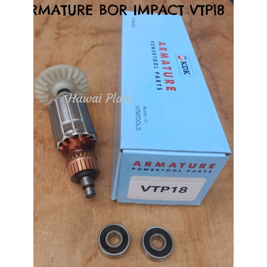 ARMATURE BOR IMPACT VTP18 FOR HITACHI HIKOKI ANGKER IMPACT DRILL ROTOR