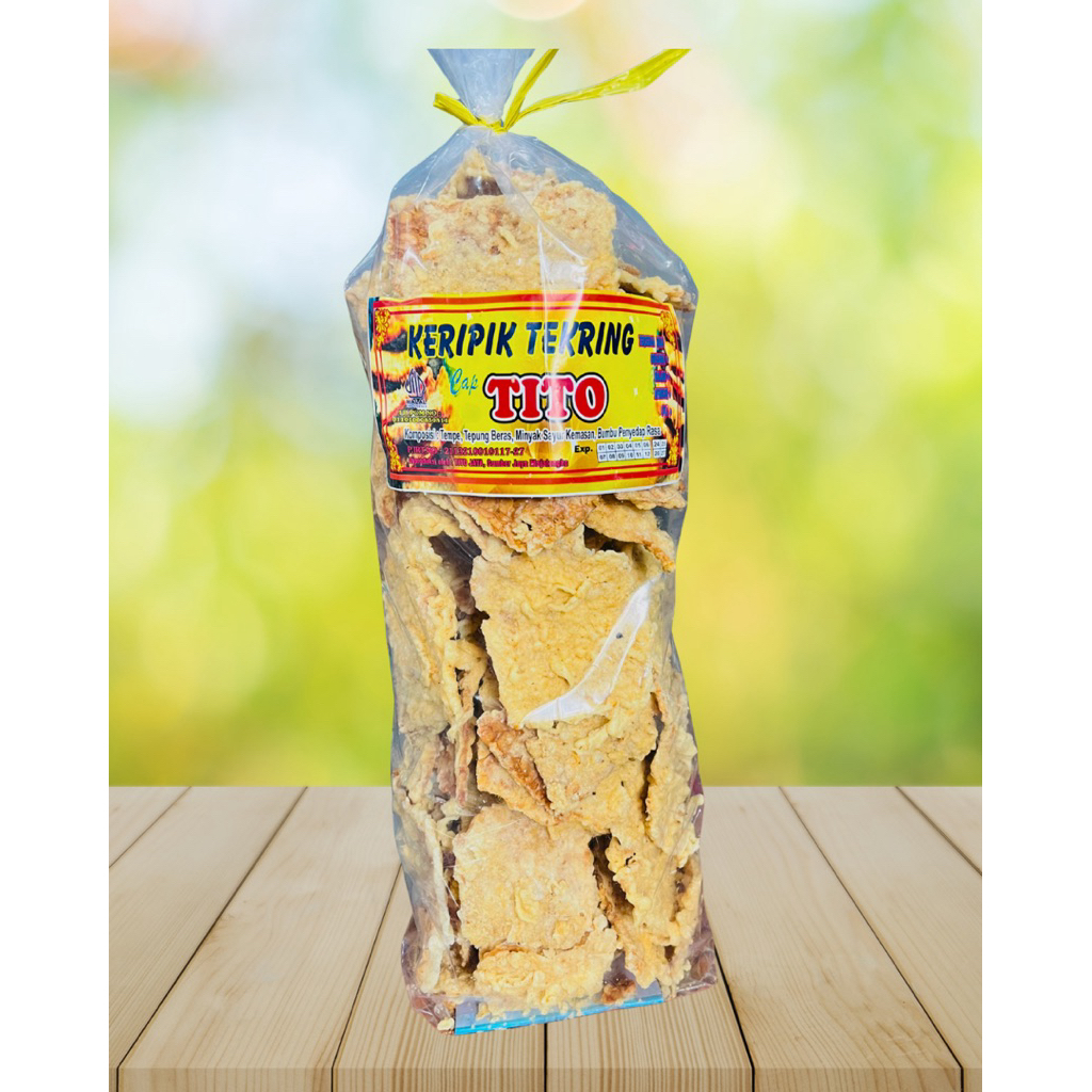 

Keripik Tempe Kencur Original by Tito Jaya Keripik