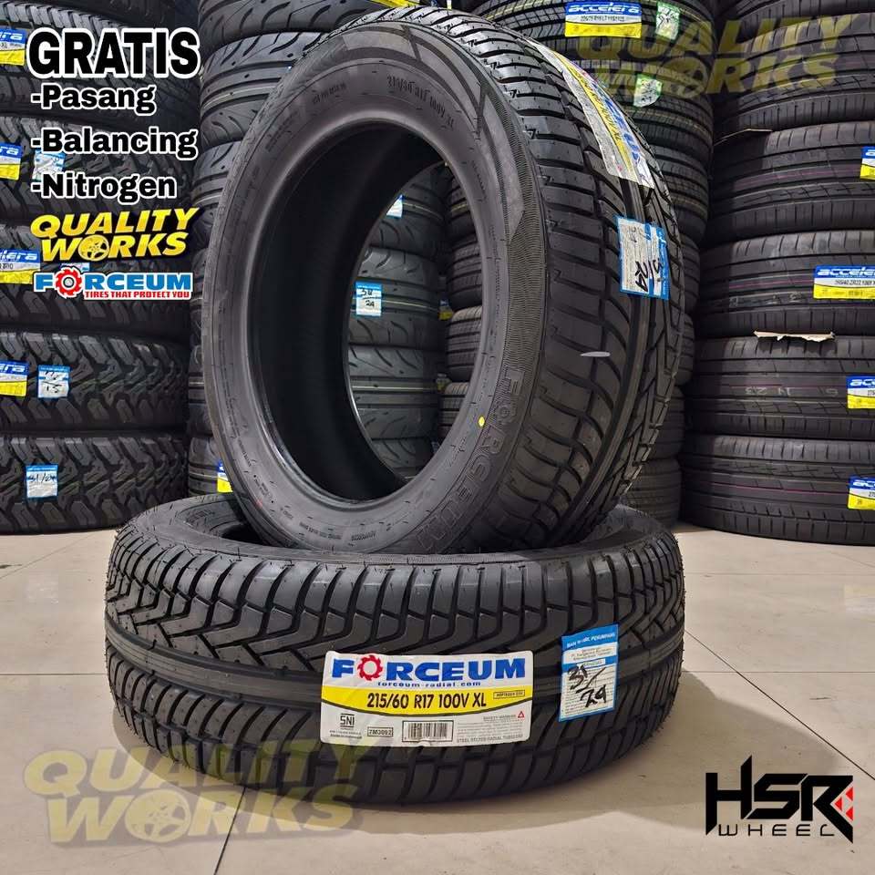 BAN MOBIL 215 60 R17 FORCEUM HEPTAGON SUV - BAN MOBIL RING 17 UKURAN 215/60 R17