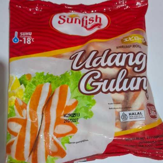 

Sunfish Udang Gulung SHRIMP ROLL 500g