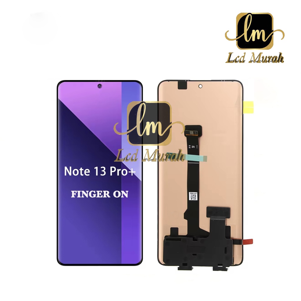 LCD MURAH For Xiaomi Redmi Note 13 Pro Plus 5G OLED - SUPPORT FINGERPRINT