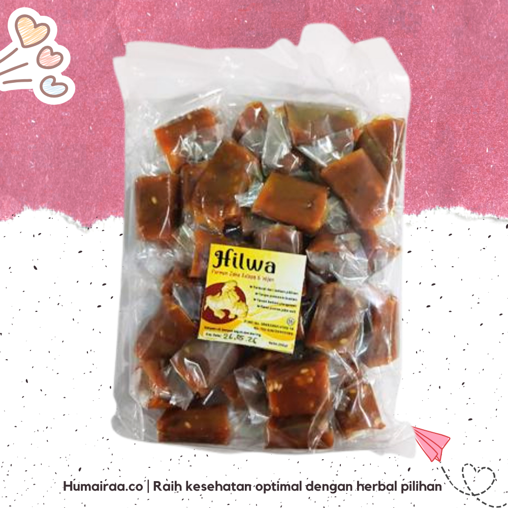 

Permen Jahe Hilwa 250 Gram 100% ORIGINAL TANPA RAGU OBAT HERBAL BPOM HALAL MUI DINKES PIRT