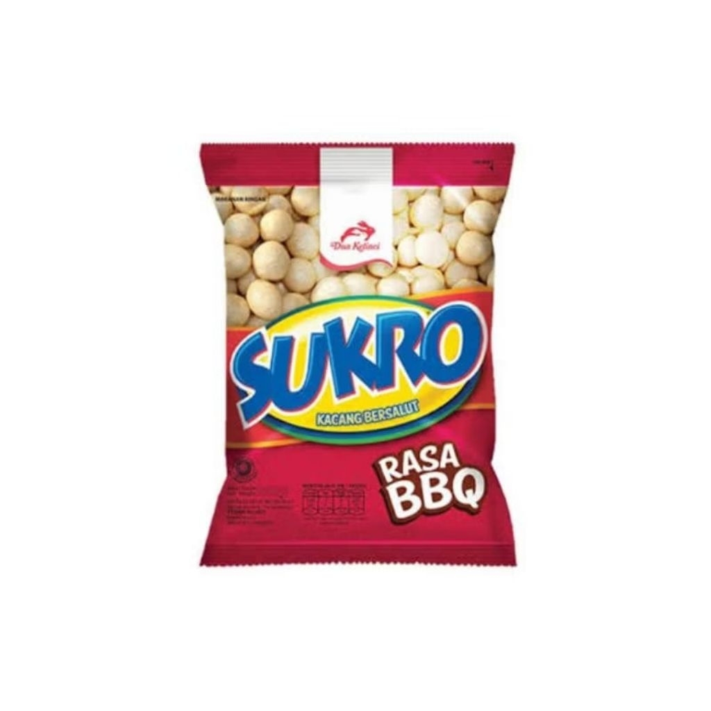 

Kacang Sukro BBQ 1renteng isi 10pcs