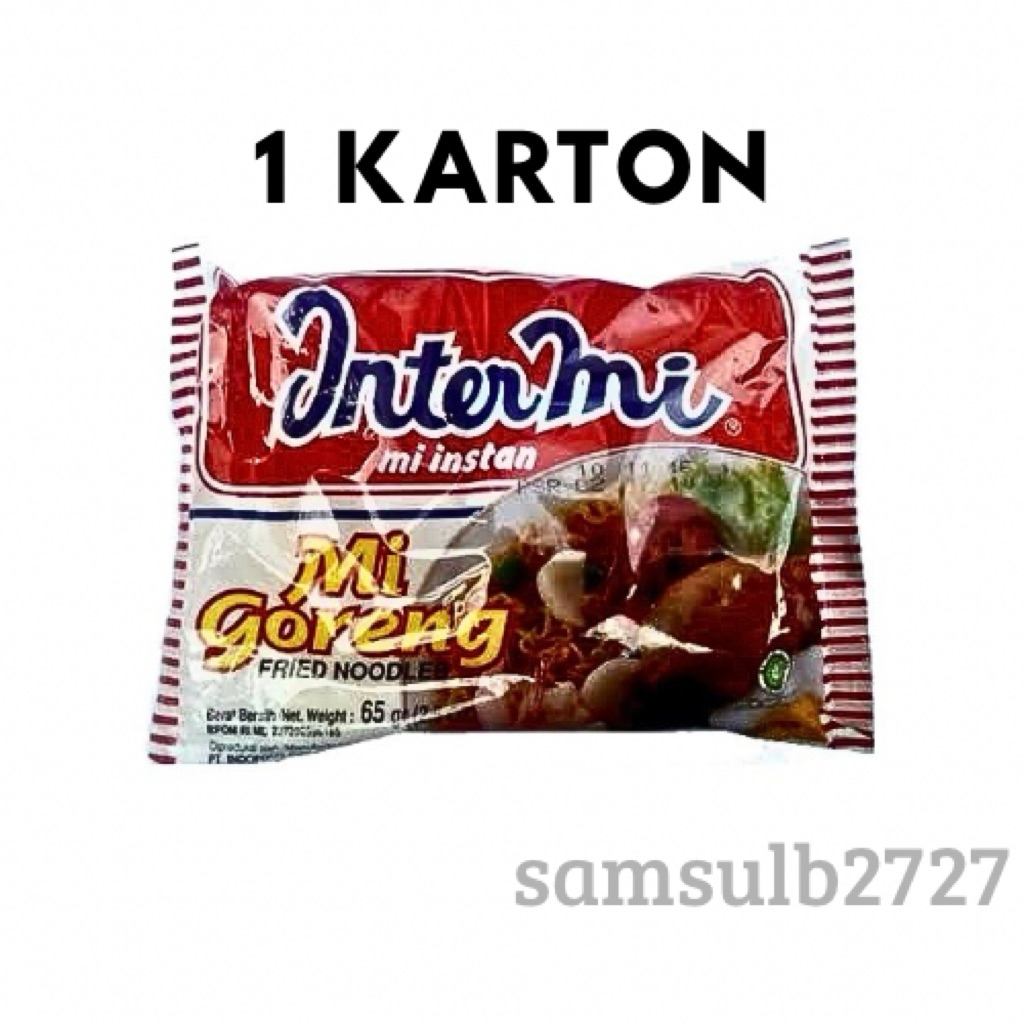 

INTERMIE goreng mi instan 1 karton
