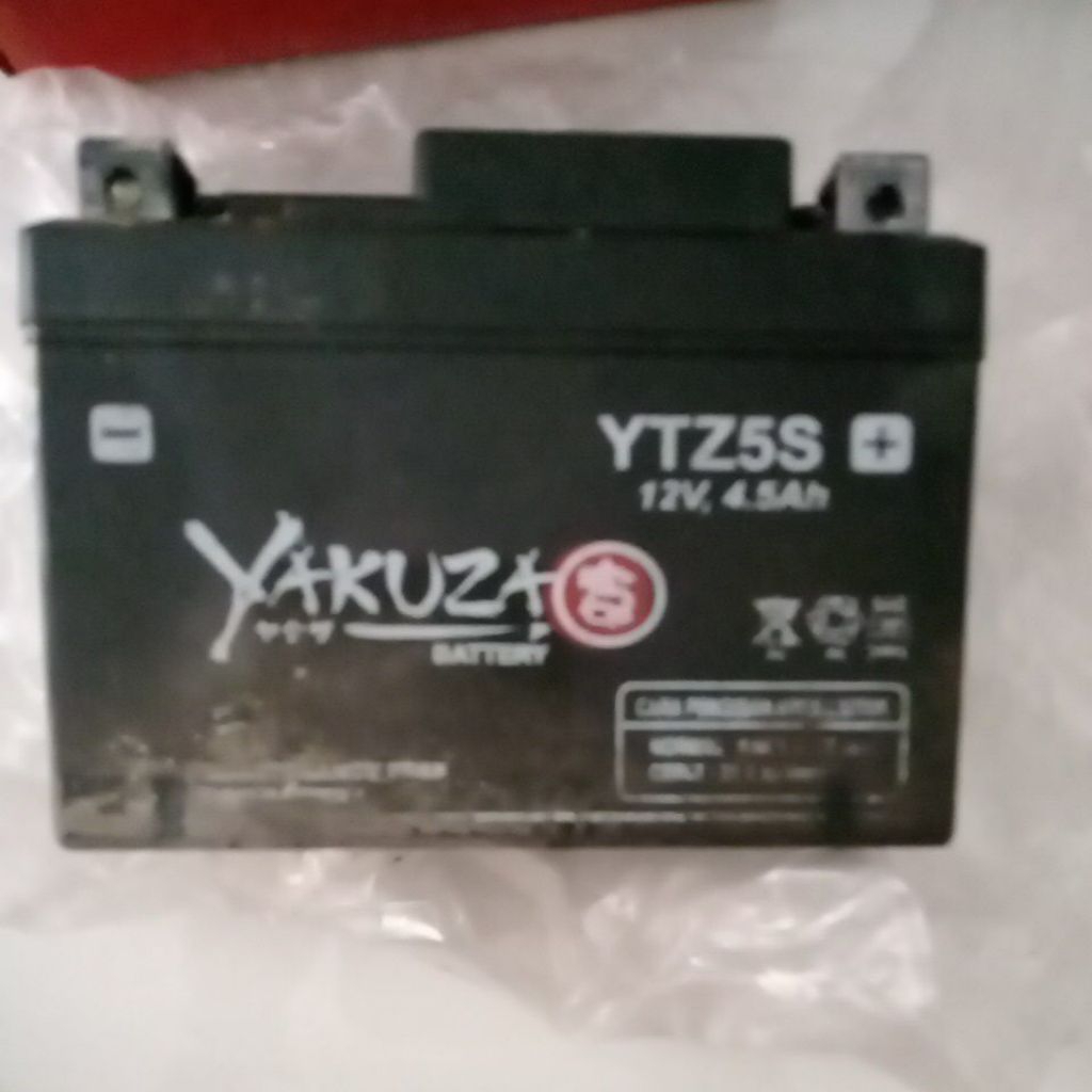 aki bekas BEAT FI masih ada setrum